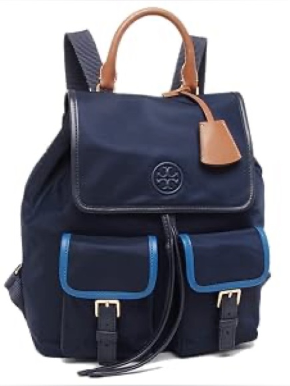 Tory Burch Perry Nylon Backpack Royal Navy